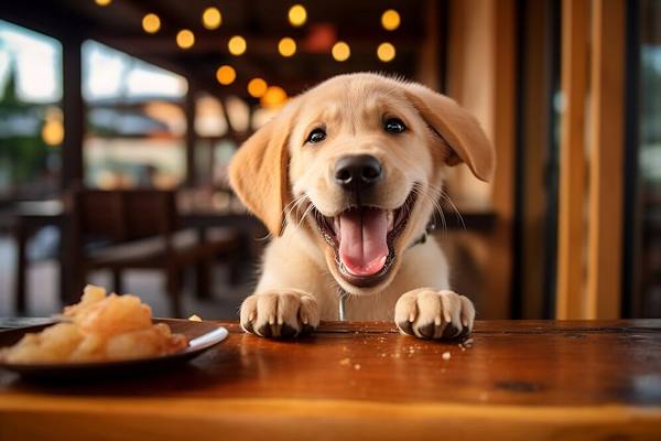 Addestrare il cane a non chiedere cibo umano richiede tempo, costanza e un po' di pazienza