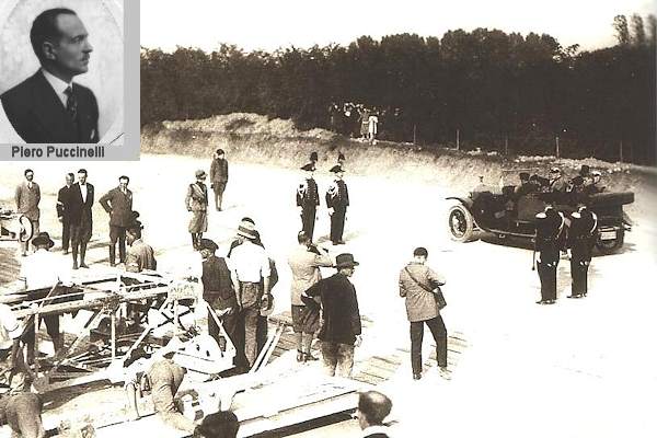 L'inaugurazione dell'autostrada dei laghi di Piero Puricelli (1921), ennesima dimostrazione del genio italico