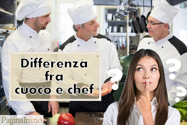 Le parole cuoco e chef vengono usate come se fossero intercambiabili, ma sono ruoli differenti