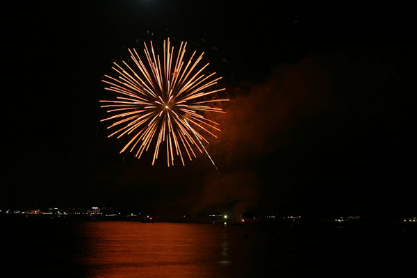 Fuochi d'artificio di Ferragosto