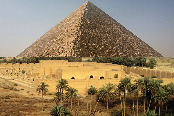 Piramide Cheope - Giardini Babilonia