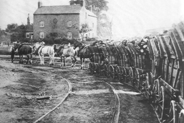 Il primo tram per trasporto merci fu inaugurato nel 1795