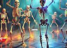 Gioco Halloween skeleton colony escape