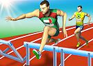 <b>Eroi nel salto ostacoli - Hurdles heroes