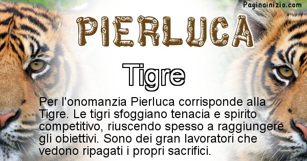 Pierluca - Animale associato al nome Pierluca