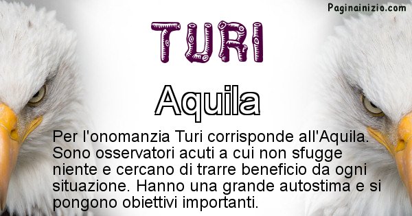 Turi - Animale associato al nome Turi