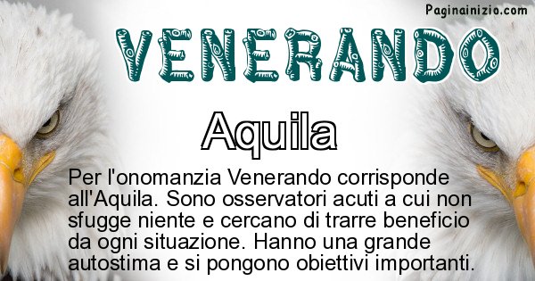 Venerando - Animale associato al nome Venerando