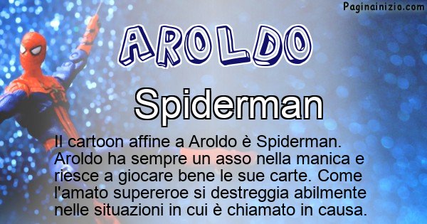 Aroldo - Personaggio dei cartoni associato a Aroldo