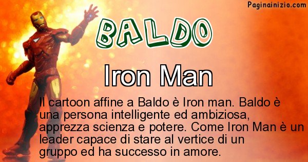 Baldo - Personaggio dei cartoni associato a Baldo