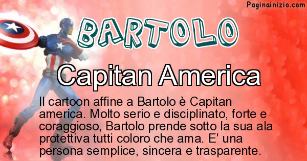 Bartolo - Personaggio dei cartoni associato a Bartolo