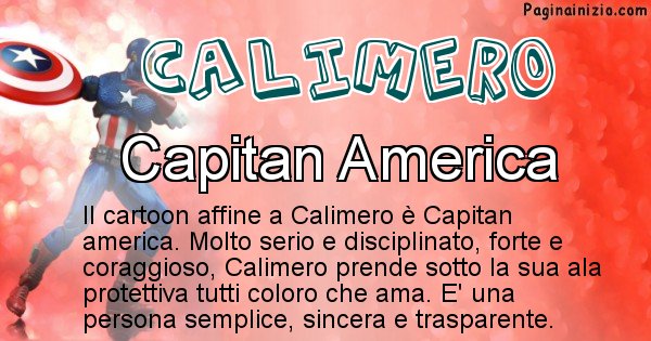 Calimero - Personaggio dei cartoni associato a Calimero