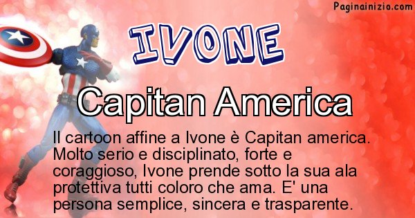 Ivone - Personaggio dei cartoni associato a Ivone