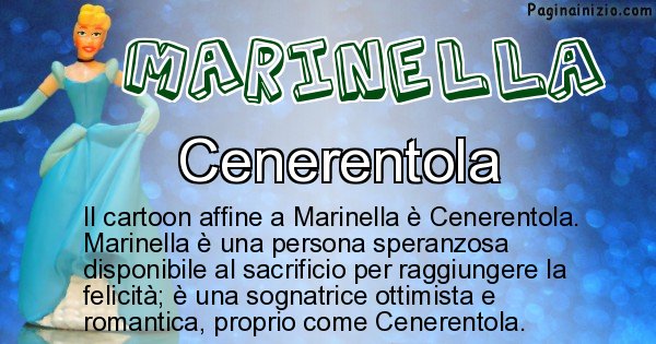 Marinella - Personaggio dei cartoni associato a Marinella