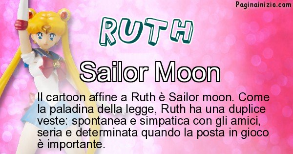 Ruth - Personaggio dei cartoni associato a Ruth