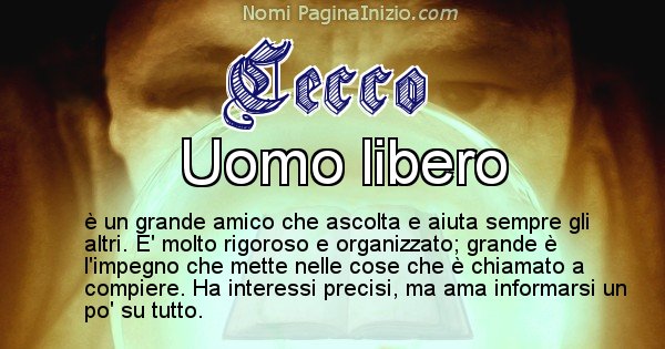 Cecco - Significato reale del nome Cecco