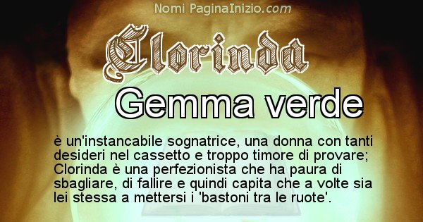 Clorinda - Significato reale del nome Clorinda