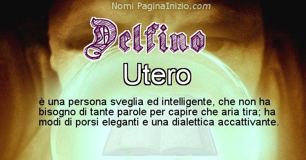 Delfino - Significato reale del nome Delfino