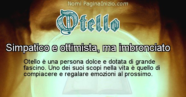 Otello - Significato reale del nome Otello