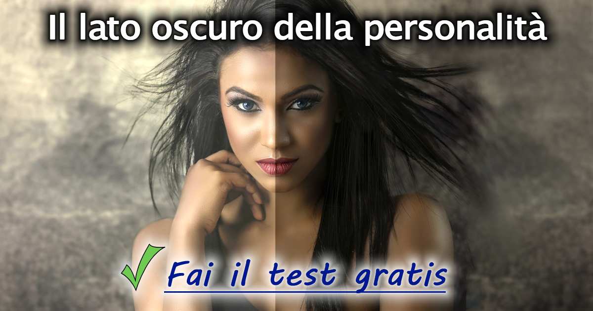 Test Sul Lato Oscuro Della Personalità